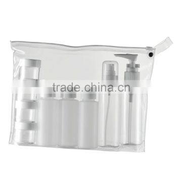 7PCs Travel Set Plastic Transparent Empty MakeUp Lotion Perfume Container Bottle photo-5