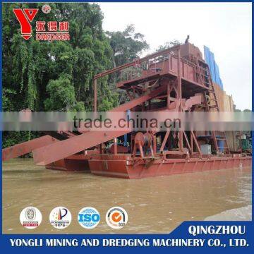 Low Price Bucket Chain Gold Mining Dredger in China photo-2