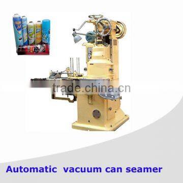 Vacuum Can Seamer Automatic aerosol can Sealing machine