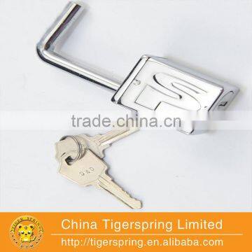 Steel Camper Trailer Parts 5/8" Key Receiver Lock Bent Pin Lock Trailer Hitch Lock photo-3