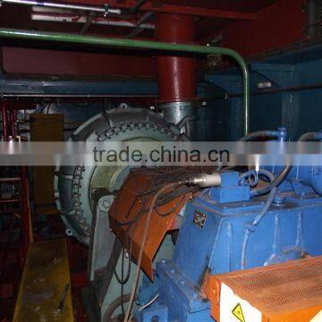 Small Sand Dredger River and Sea Side Cleaning