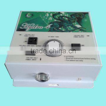 Hydroponic Lighting System Controller Hydra 4 24 Hour Timer Switch / 24 Hours Mechanical Timer / 24hrs Grounded Grow Light Timer photo-2