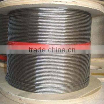 China Ungalvanized Steel Wire Rope for Ordinary Use
