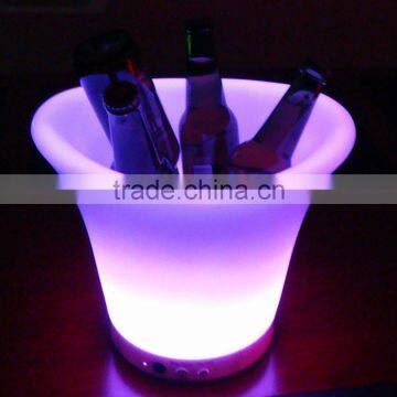 large capacity LED bar ice bucket for whole sale