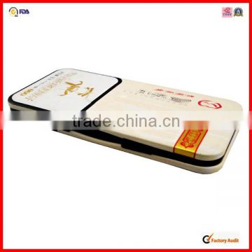 China factory high quality tin cigarette box