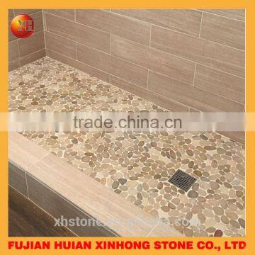 Popular Nature Stone Pebble Stone Carpet Tiles photo-4