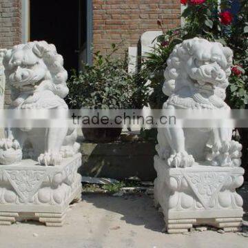 Carving Marble Statue/lion Statue for Hotel Decoration photo-2