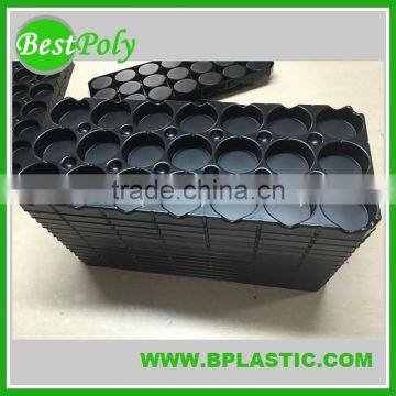 Thermoformed plastic blister tray