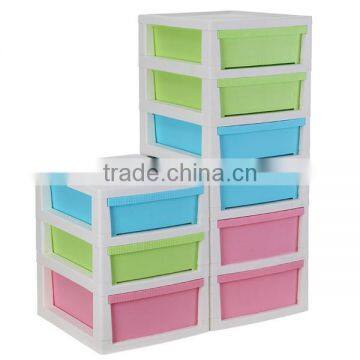 Plastic 3-Layer Underwear Socks Storage Drawer Cabinet photo-2