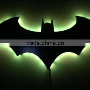 Bat Lamp Mirror Lamp Batman Mirror Lamp With Remote Control Colorful KTV Corridor Background Wall Lamp photo-6