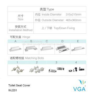 The Toilet Lid Thickens and the Toilet Seat Covers the Old Toilet Lid photo-2