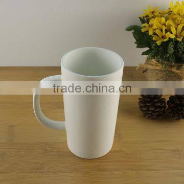 475ML White Thick Tall Porcelain Coffee Milk Mugs photo-4