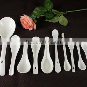 China Factory Suppliers Porcelain Flatware Coffee Tea Duck Spoon
