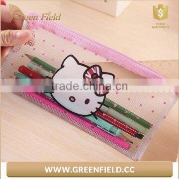 Newest Hello Kity Transparent Pencil Bag,pencil Case for Promotion photo-4
