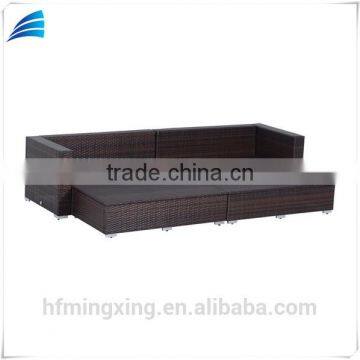 4 pc Outdoor Patio PE Rattan Sofa Cum Bed&price of Sofa Cum Bed photo-2