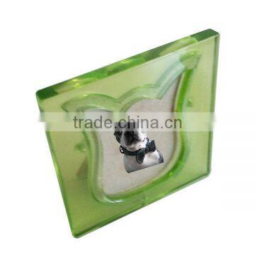 F142 mini tulip design resin funny photo frames for pet