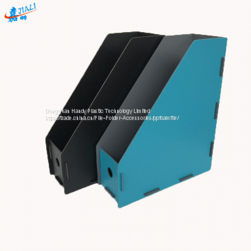 2017 New Design Various Color A4 PP Foam Office Vertical Magazine File photo-2