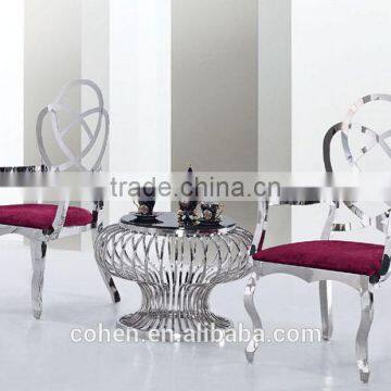 Unique Design Hotel Coffee Side End Table Made by Stainless Steel B022 photo-2