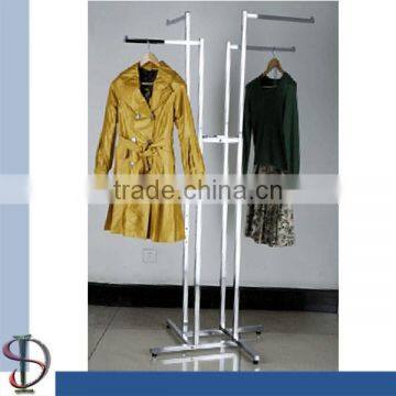 4-ways Garment Display Stand with Arm Rack