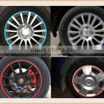 New 16 Strips Wheel Sticker Reflective Rim Stripe Tape Bike Motorcycle Car Tape photo-2