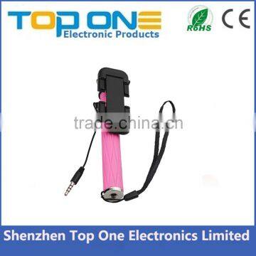 Popular Type Mini Self-timer Wholesale Monopod Selfie Stick With Cable photo-4