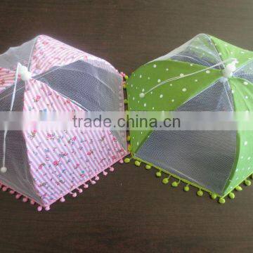 High Quality Foldable Food Cover With Flower photo-3