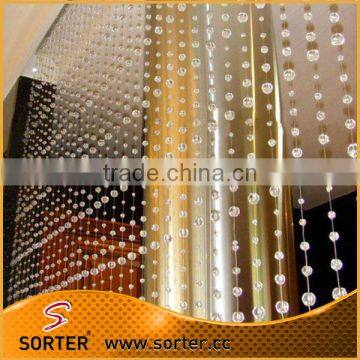 Door Location and Beaded Pattern crystal bead curtains