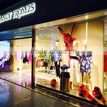 Window Display Decorative Crafts Metal Flowers photo-3