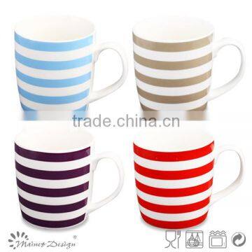 14oz White Custom Printed New Bone China Mugs photo-2