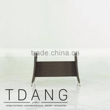 Salinas Console Wicker Table- Outdoor Rattan Console Table photo-3