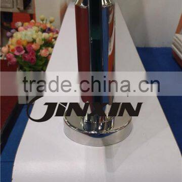 JINXIN Balustrade_outdoor 316 Stainless Steel Spigot Tempered Glass Railing photo-3