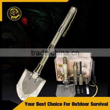 2016 All Steel Tool Folding Camp Survival Snow Shovel