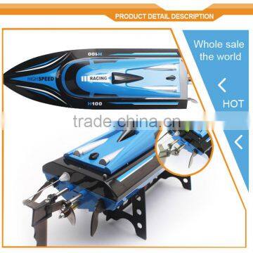 2.4G 4CH Brushless Remote Control NQD RC Water Cooling Model Ship and Boats photo-4