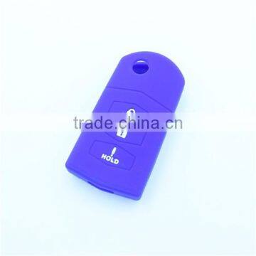 SILICONE CAR SMART KEY COVER CASE FOR MAZDA MPS SP23 CX7 8 CX9 CX5 3 BUTTONS photo-2