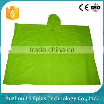 Suzhou Custom Printed Rain Ponchos, Customized Logo Rain Coat, LDPE Rancoat LS Eplus photo-3
