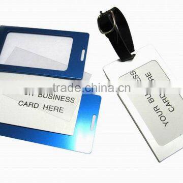 Aluminum Alloy Business Card Luggage Tag LS Eplus
