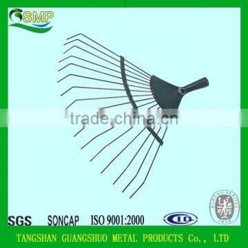 22T steel garden rake