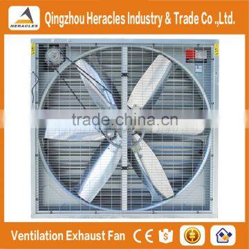 Heracles trade assurance hot galvanized steel industrialventilation exhaust fan for chicken farming equipment and greenhouse