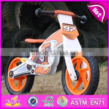 2017 New Fashion Best Boys Wooden Balance Bike W16C157-S photo-2