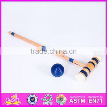 2016 Outdoor Garden 6 Player Funny Children Wooden Croquet Game W01A166 photo-3