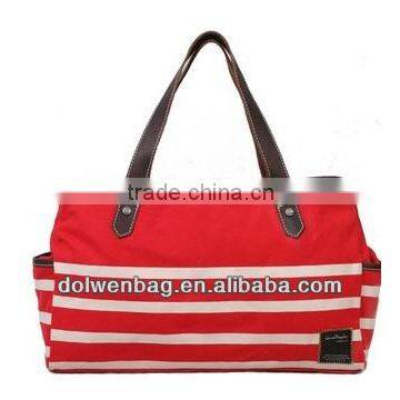 2014 New & stripe design shoulder bag