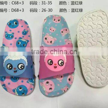 Chinese famous carton carton character pretty ship slipper for boys and girls