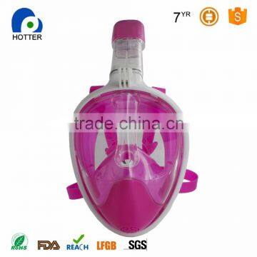 180 Degree View Full Face Snorkel Mask Anti-fog and Anti-leak Technology photo-3