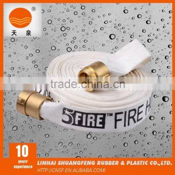 100 ft Fire Hose Fitting Lined Fire Hose C/w Brass American Couplings photo-3