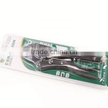 High quality black 10"electrophoresis locking pliers with straight jaw design
