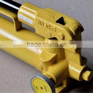 the Double-Acting Yellow Color Hand Operated Oil Pump photo-5
