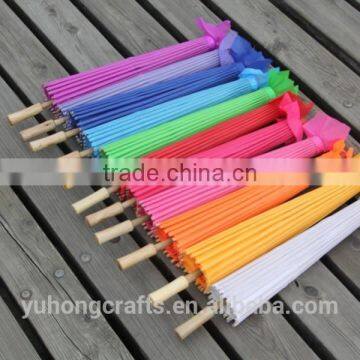 Colorful Chinese Silk Parasol for Dancing photo-2