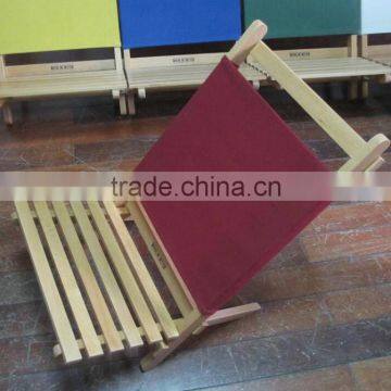 Qing Dao Hot Sale Foldable Portable Beach Wood Folding Chair photo-1