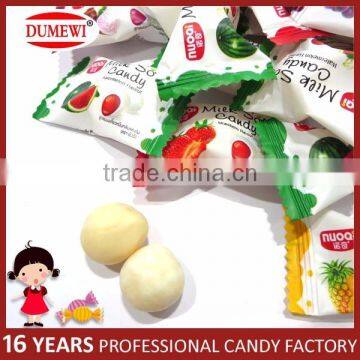 Chocolate Center Filled Soft Candy Milk Chewy Candy photo-3
