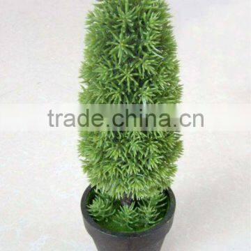 Artificial boxwood topiary tree